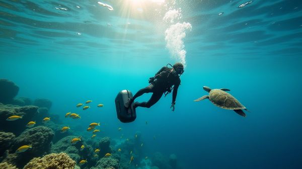 Maximisez votre expérience sous-marine avec un scooter adapté